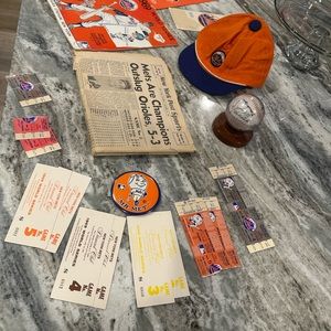 1969 Mets World Series collectibles
